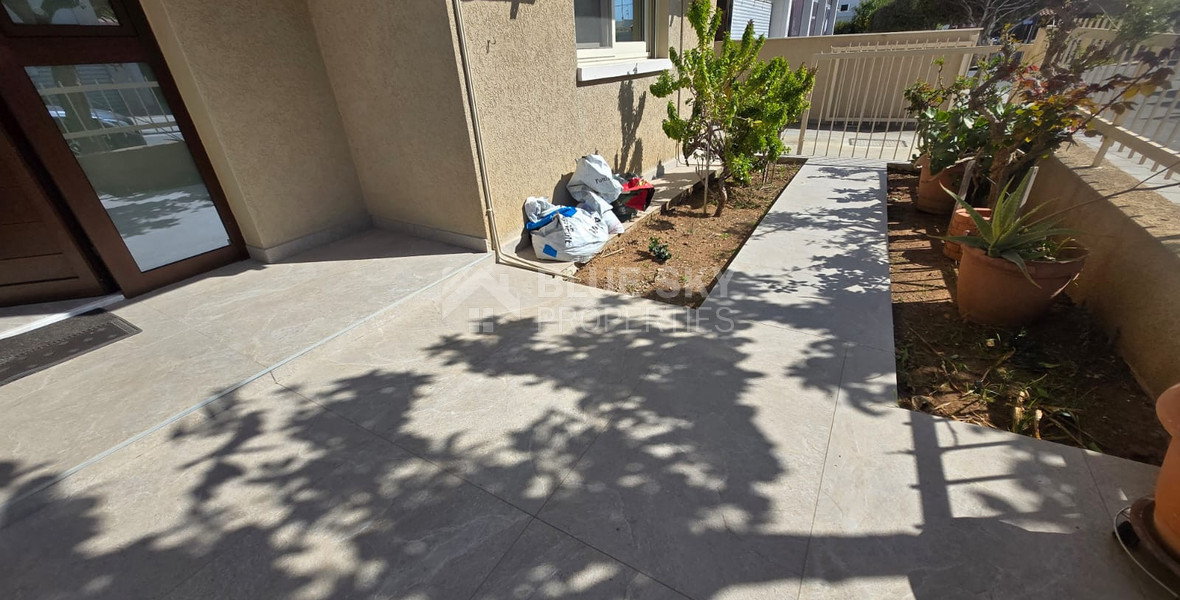 Two Bedroom Fully Renovated Ground Floor Apartment for Rent in Mesa Gitonia, Limassol (near St Nicholas)