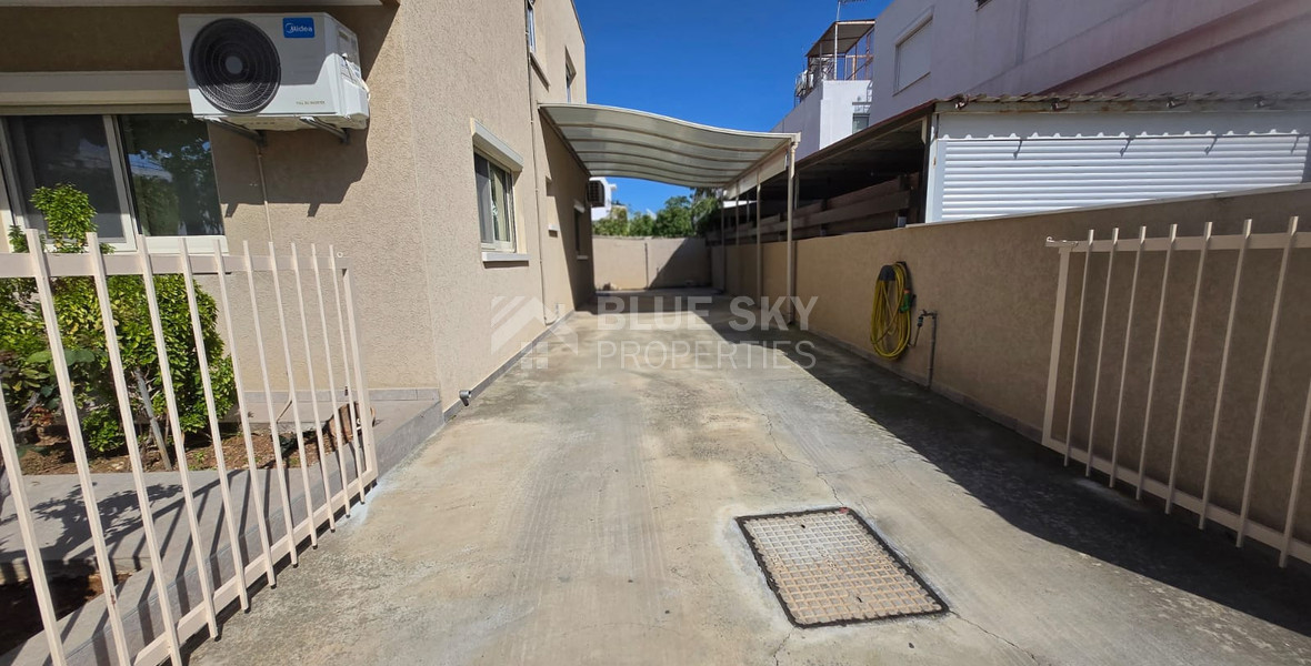 Two Bedroom Fully Renovated Ground Floor Apartment for Rent in Mesa Gitonia, Limassol (near St Nicholas)