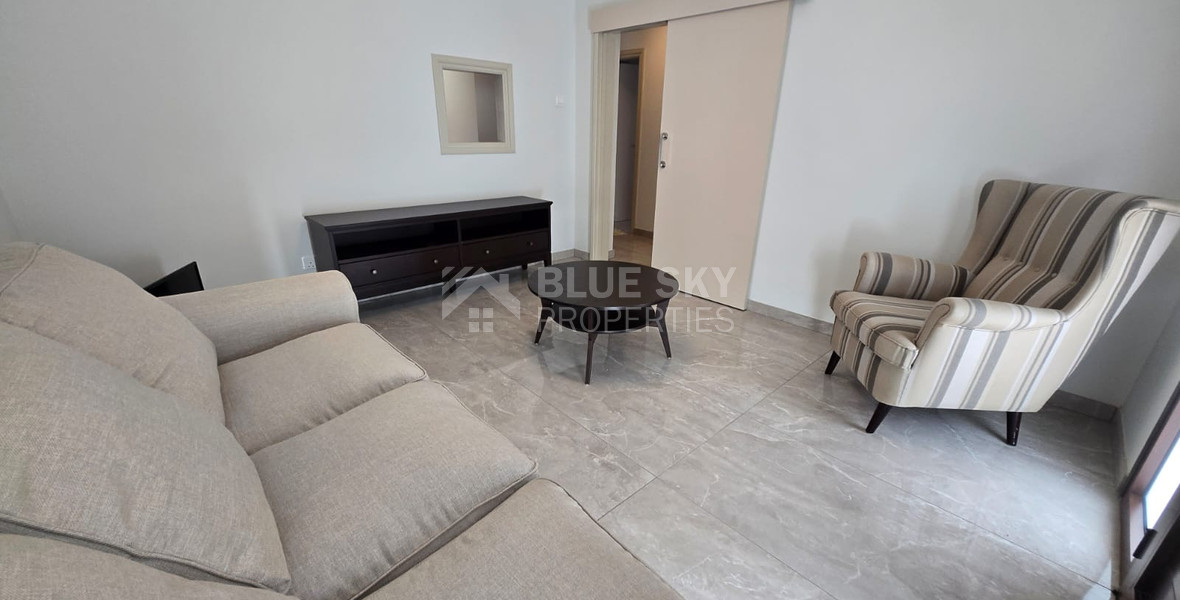 Two Bedroom Fully Renovated Ground Floor Apartment for Rent in Mesa Gitonia, Limassol (near St Nicholas)