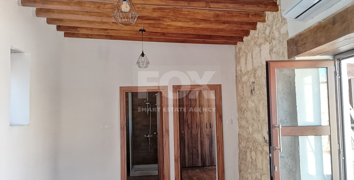 Three Bedroom Stone House in Kritou Terra For Rent