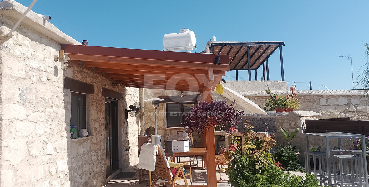 Three Bedroom Stone House in Kritou Terra For Rent