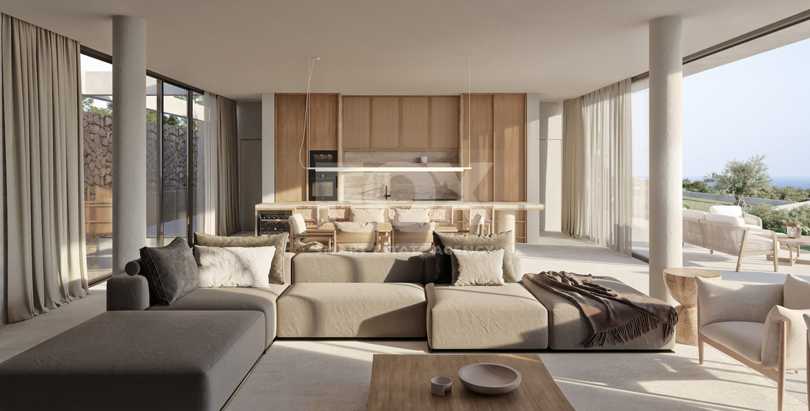 Luxury five bedroom  Seaview Villas in a Prestigious Sea Caves, in Peyia , Paphos