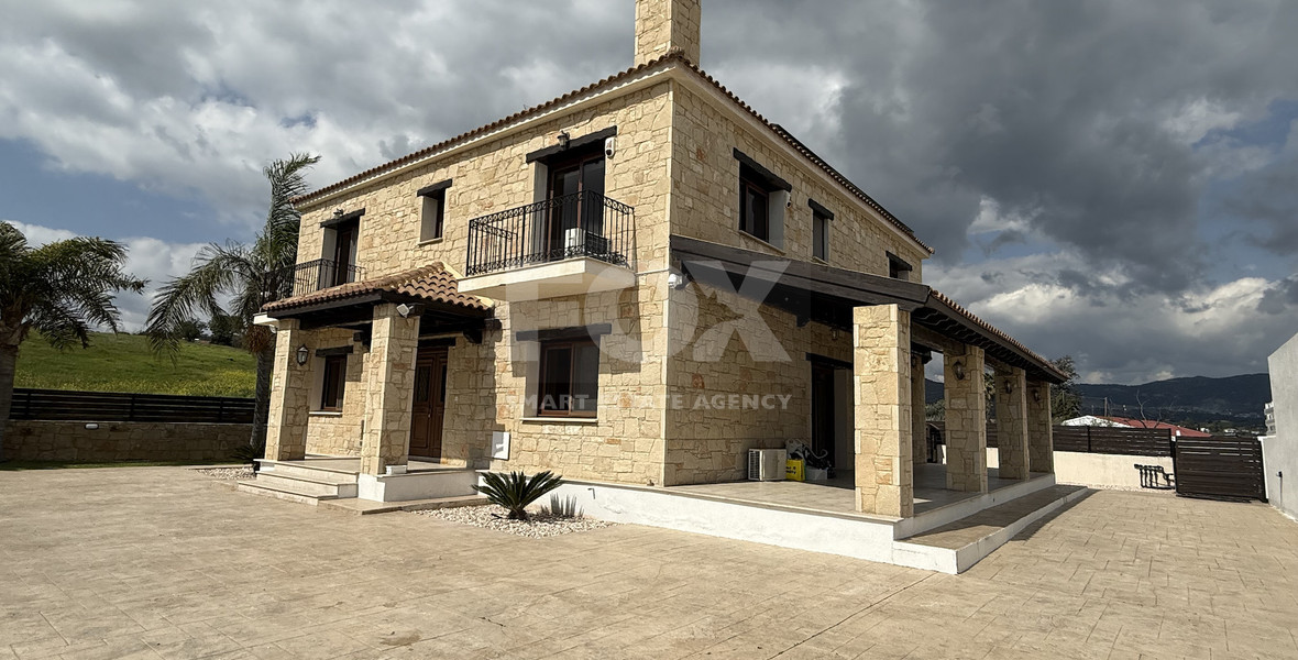 FOR RENT FOUR PLUS ONE BEDROOM VILLA WITH PRIVATE LANDSCAPED GARDENS AND SWIMMING POOL IN PAREKLISSIA.