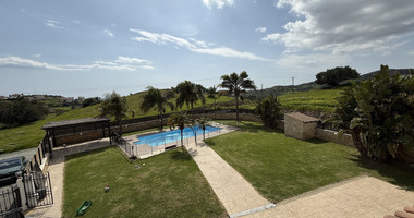 FOR RENT FOUR PLUS ONE BEDROOM VILLA WITH PRIVATE LANDSCAPED GARDENS AND SWIMMING POOL IN PAREKLISSIA.