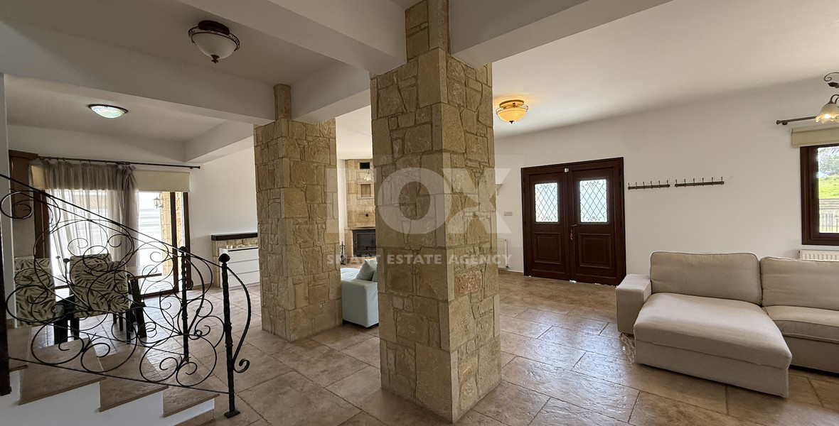 FOR RENT FOUR PLUS ONE BEDROOM VILLA WITH PRIVATE LANDSCAPED GARDENS AND SWIMMING POOL IN PAREKLISSIA.