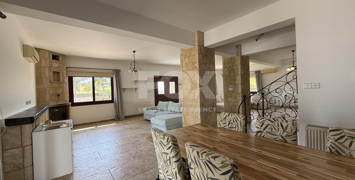 FOR RENT FOUR PLUS ONE BEDROOM VILLA WITH PRIVATE LANDSCAPED GARDENS AND SWIMMING POOL IN PAREKLISSIA.