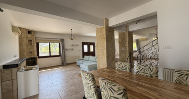 FOR RENT FOUR PLUS ONE BEDROOM VILLA WITH PRIVATE LANDSCAPED GARDENS AND SWIMMING POOL IN PAREKLISSIA.