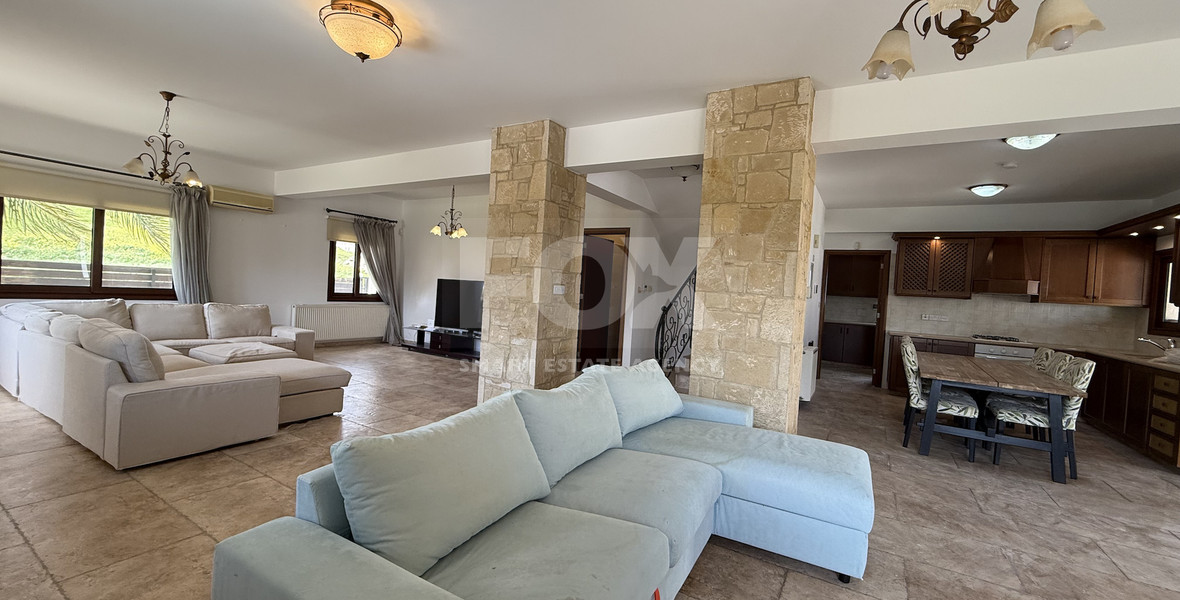 FOR RENT FOUR PLUS ONE BEDROOM VILLA WITH PRIVATE LANDSCAPED GARDENS AND SWIMMING POOL IN PAREKLISSIA.