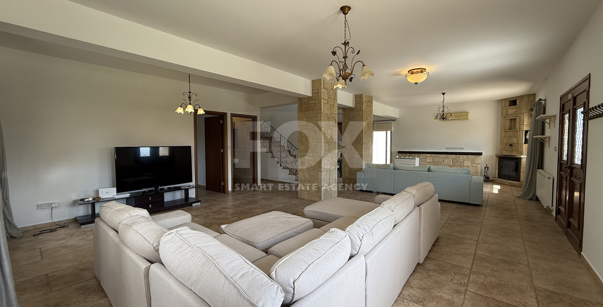 FOR RENT FOUR PLUS ONE BEDROOM VILLA WITH PRIVATE LANDSCAPED GARDENS AND SWIMMING POOL IN PAREKLISSIA.