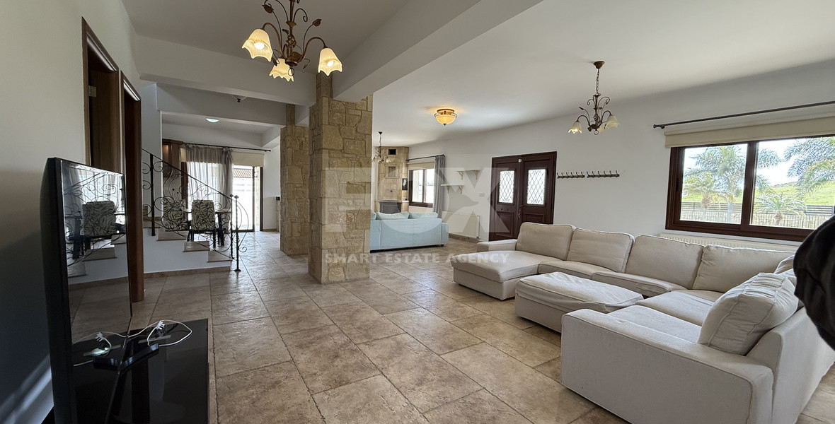 FOR RENT FOUR PLUS ONE BEDROOM VILLA WITH PRIVATE LANDSCAPED GARDENS AND SWIMMING POOL IN PAREKLISSIA.