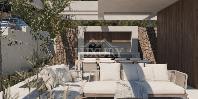 Luxury five bedroom  Seaview Villas with lower floor in a Prestigious Sea Caves, in Peyia , Paphos