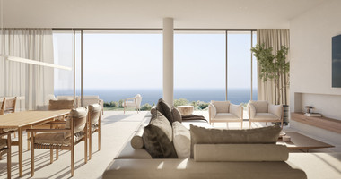 Luxury four bedroom  Seaview Villas with lower floor in a Prestigious Sea Caves, in Peyia , Paphos