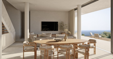 Luxury four bedroom  Seaview Villas with lower floor in a Prestigious Sea Caves, in Peyia , Paphos