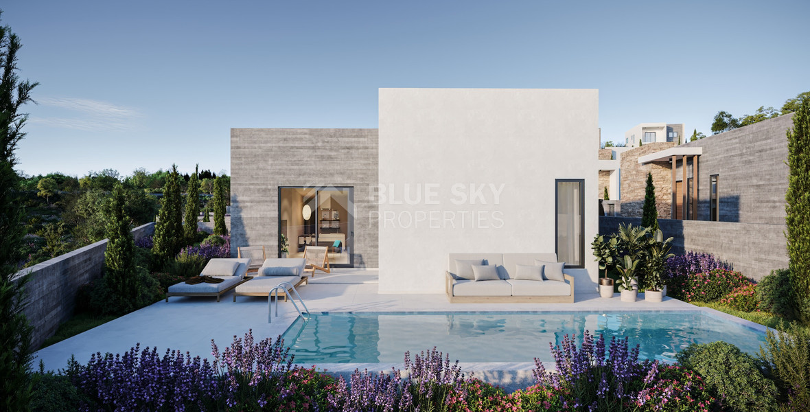 For sale, spacious four bedroom Detached House with Private Pool in Pegeia, Paphos