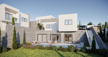 For sale, spacious four bedroom Detached House with Private Pool in Pegeia, Paphos