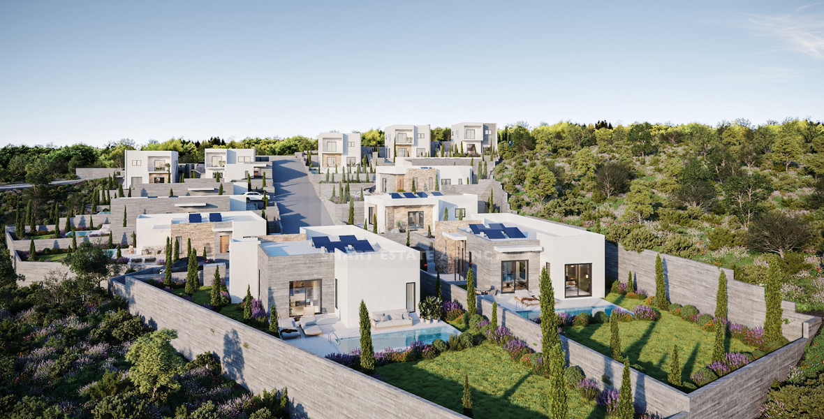 For sale, spacious four bedroom Detached House with Private Pool in Pegeia, Paphos