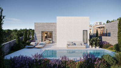 For sale, spacious four bedroom Detached House with Private Pool in Pegeia, Paphos