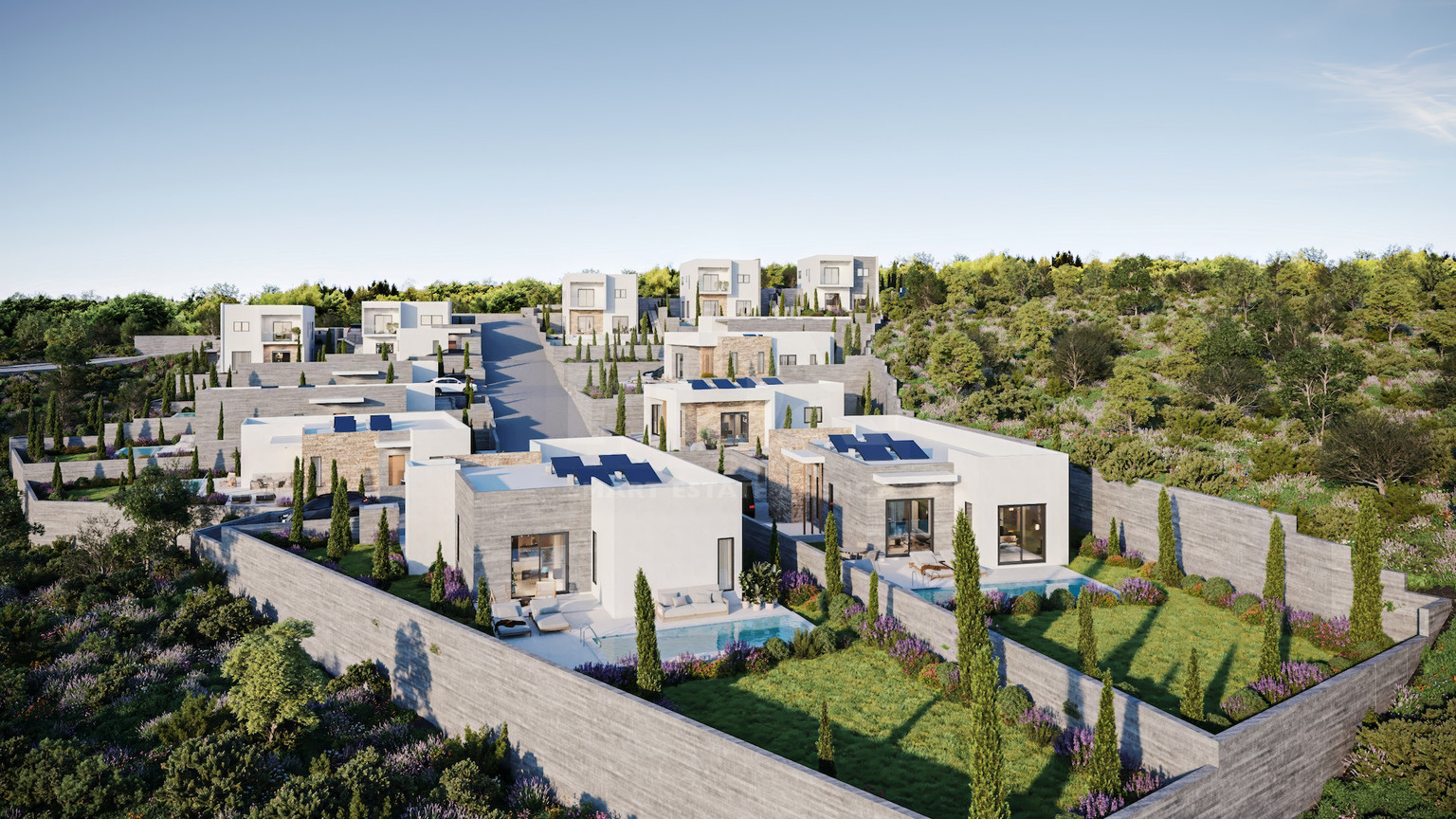 For sale, spacious four Bedroom Detached House with Private Pool in Pegeia, Paphos