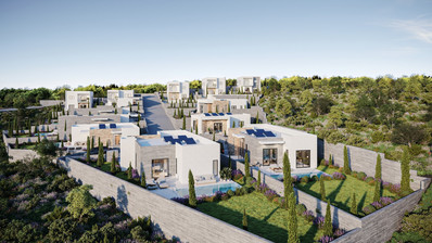 For sale, spacious four Bedroom Detached House with Private Pool in Pegeia, Paphos