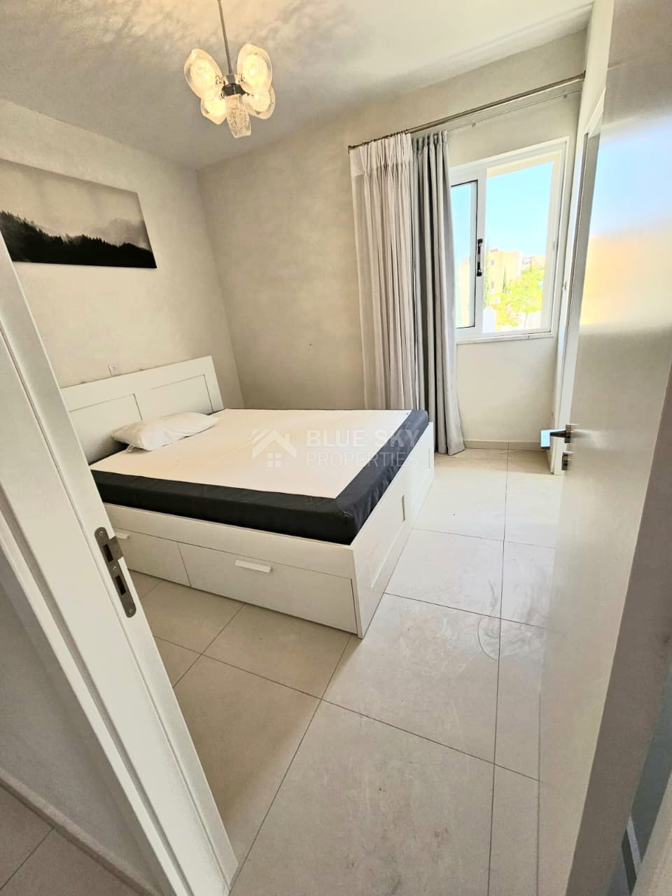 Three bedroom Spacious Partially Furnished Apartment for Sale Chlorakas