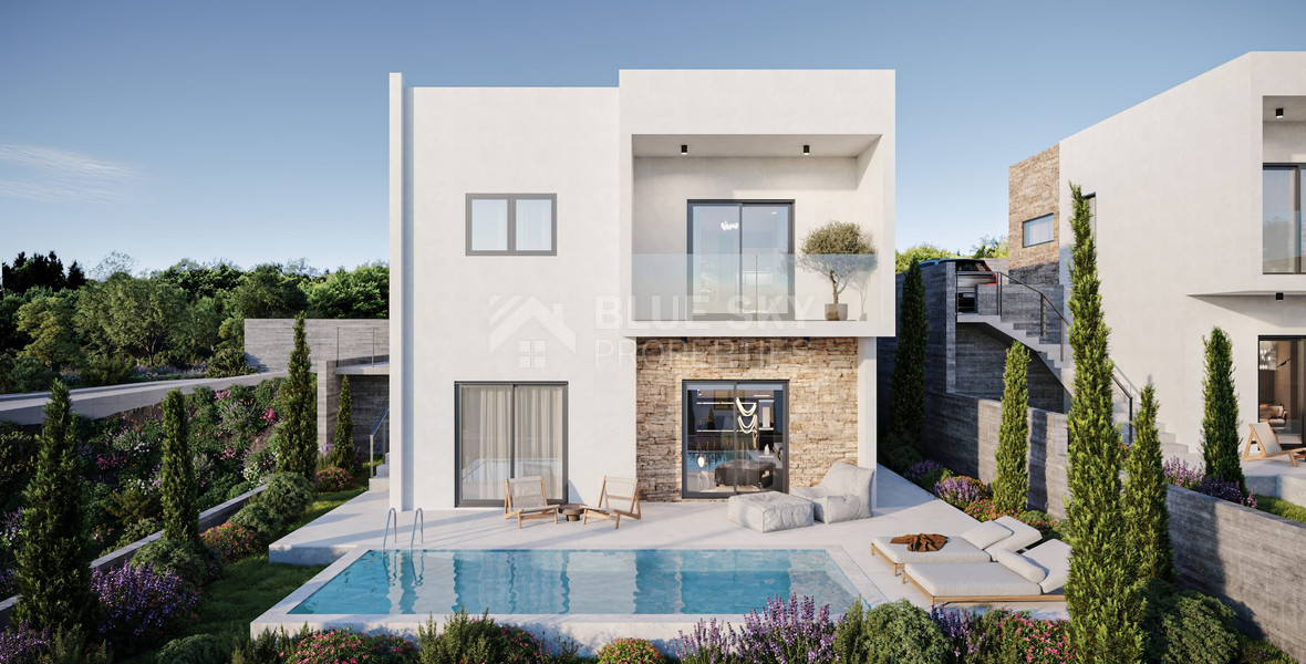 Spacious three Bedroom Detached House with Private Pool in Pegeia, Paphos