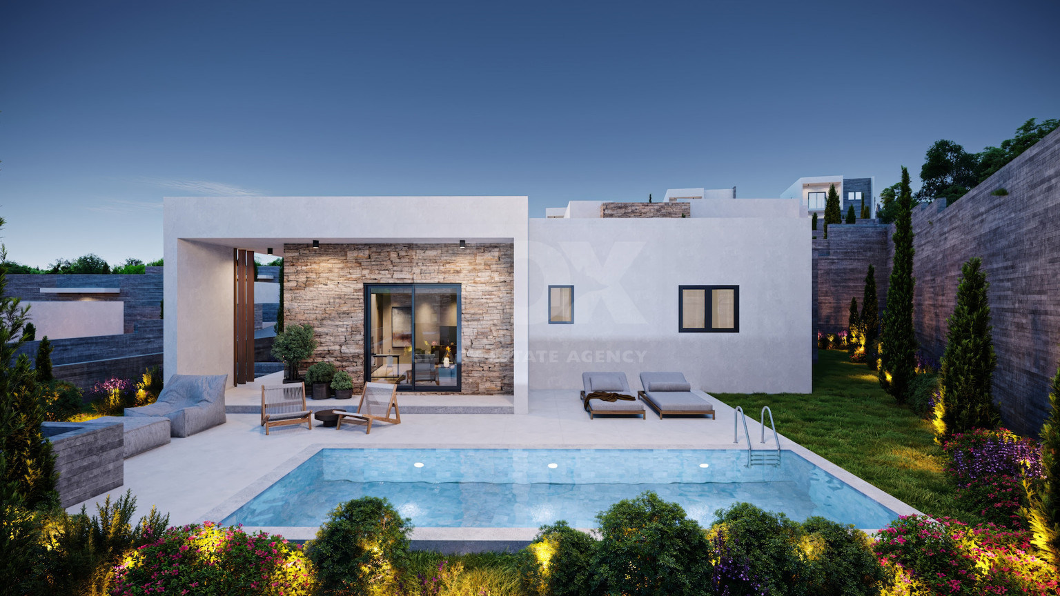 Spacious three Bedroom Detached House with Private Pool in Pegeia, Paphos, for sale