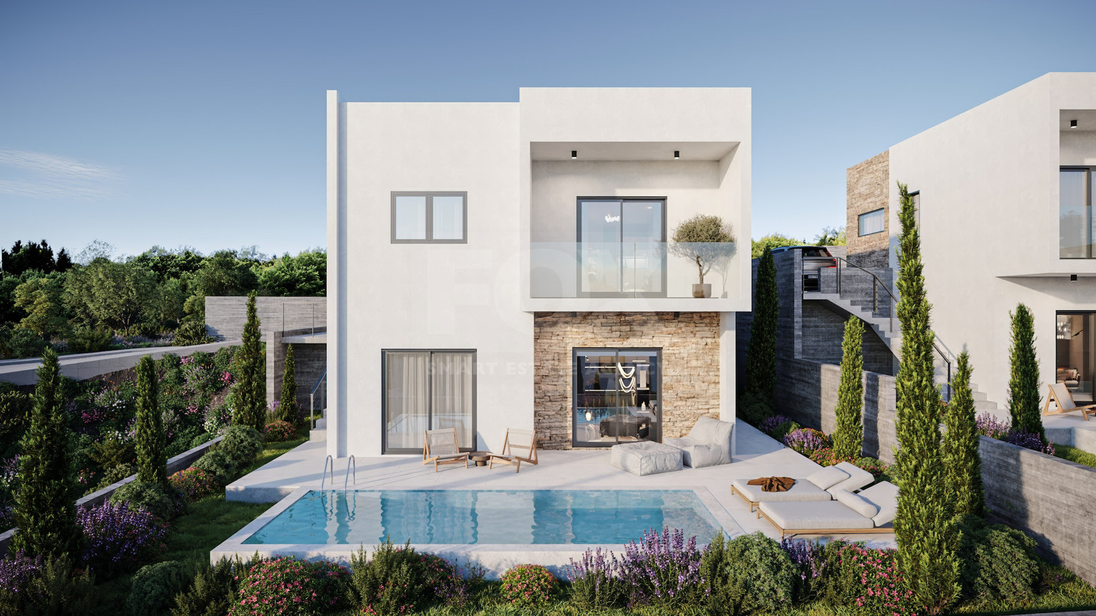Spacious three Bedroom Detached House with Private Pool in Pegeia, Paphos