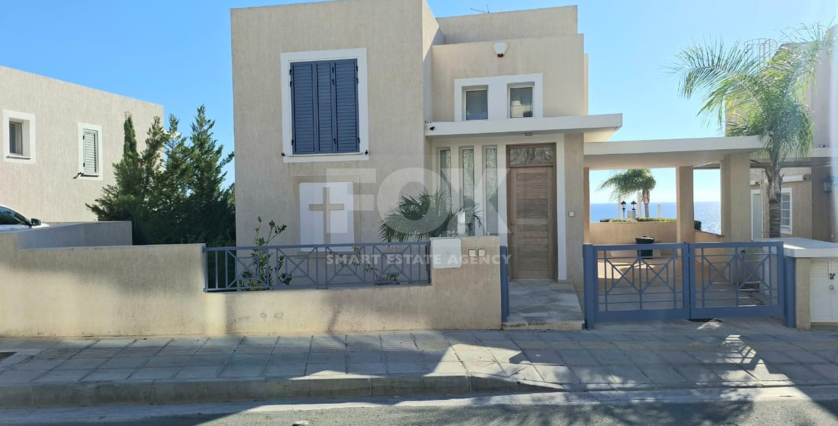 For sale Fully Furnished Detached Villa with Sea Views Chlorakas