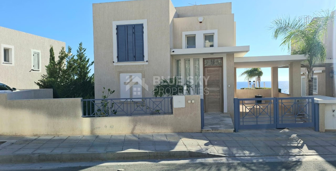For sale Fully Furnished Detached Villa with Sea Views Chlorakas
