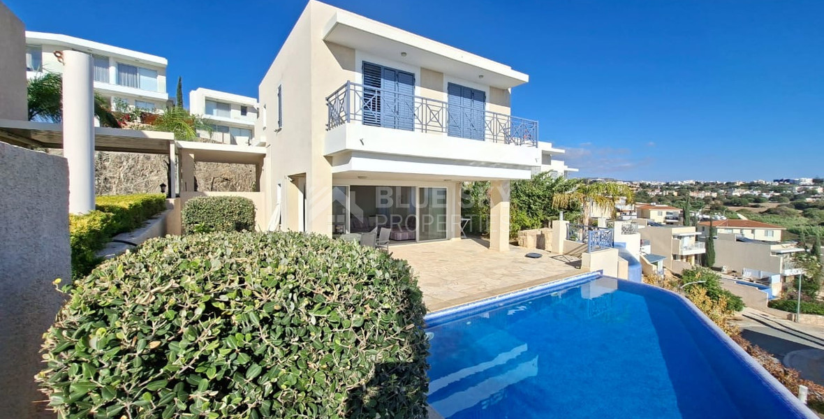 For sale Fully Furnished Detached Villa with Sea Views Chlorakas