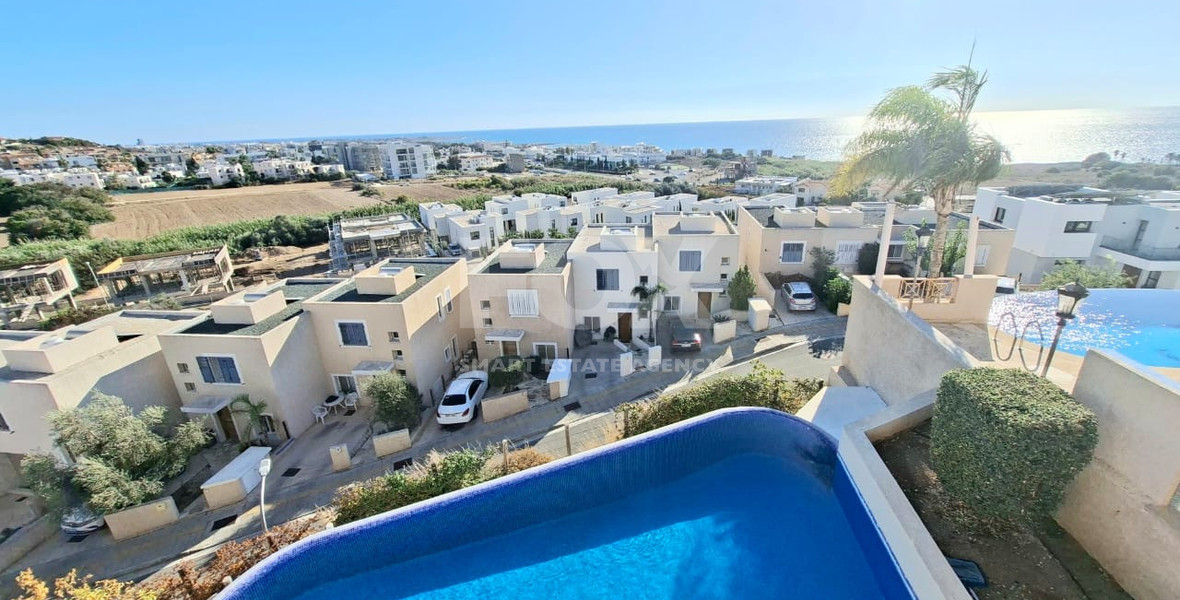 For sale Fully Furnished Detached Villa with Sea Views Chlorakas