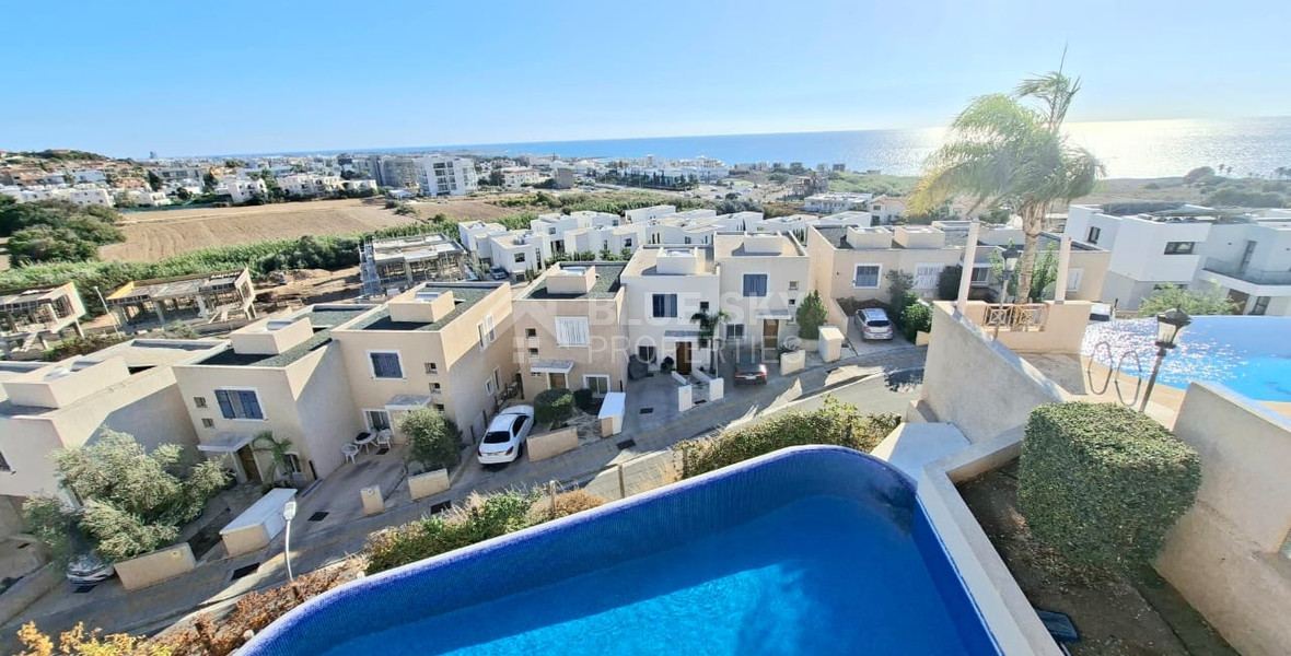 For sale Fully Furnished Detached Villa with Sea Views Chlorakas