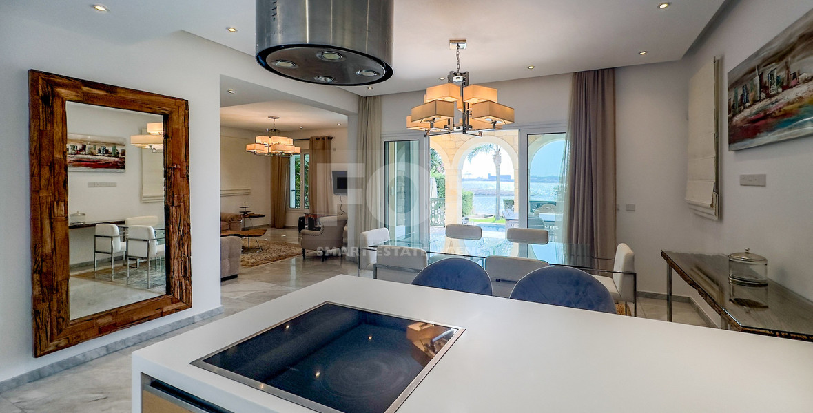 Luxury 5-Bedroom Waterfront Villa for Sale in Limassol Marina | Private Pool & Beach Access