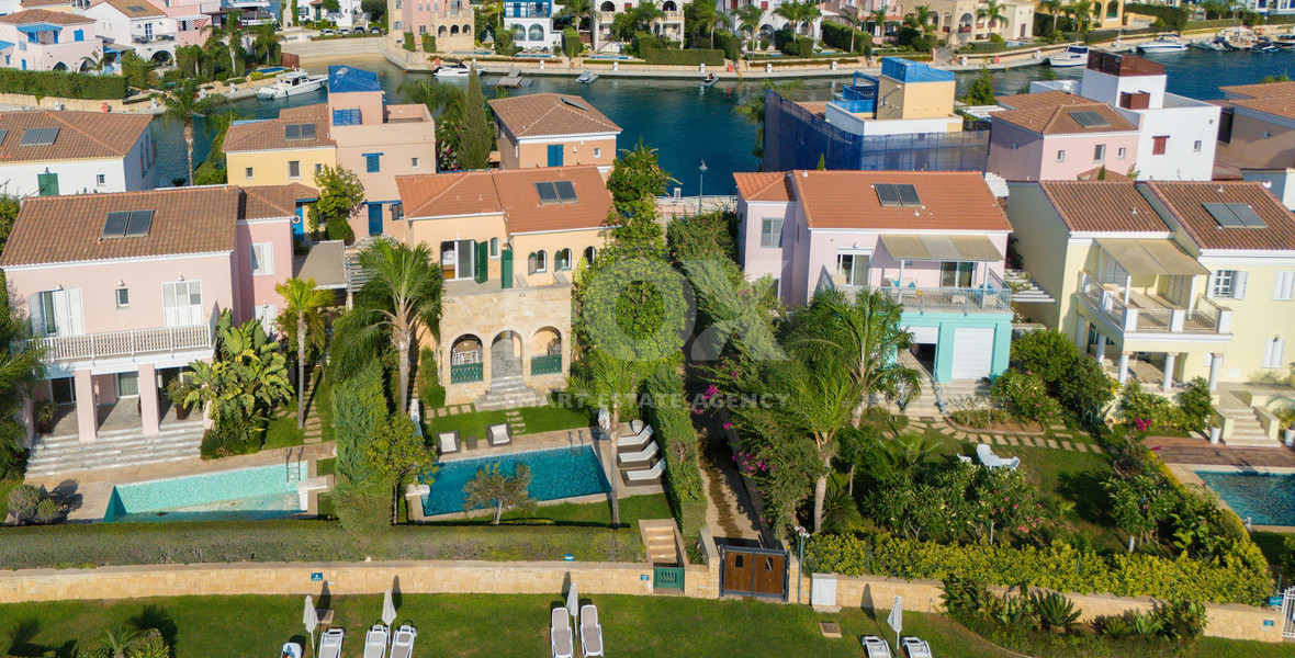 Luxury 5-Bedroom Waterfront Villa for Sale in Limassol Marina | Private Pool & Beach Access