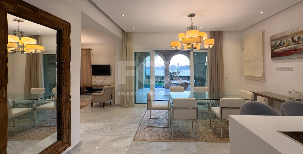 Luxury 5-Bedroom Waterfront Villa for Sale in Limassol Marina | Private Pool & Beach Access