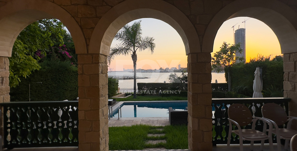 Luxury 5-Bedroom Waterfront Villa for Sale in Limassol Marina | Private Pool & Beach Access