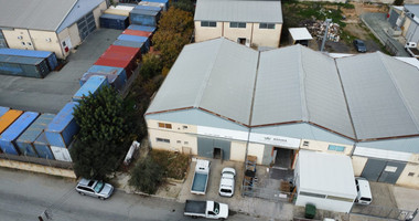 Industrial Opportunity: Two Warehouses on 1,259 sq.m. Land for Sale in Ypsonas Industrial Area
