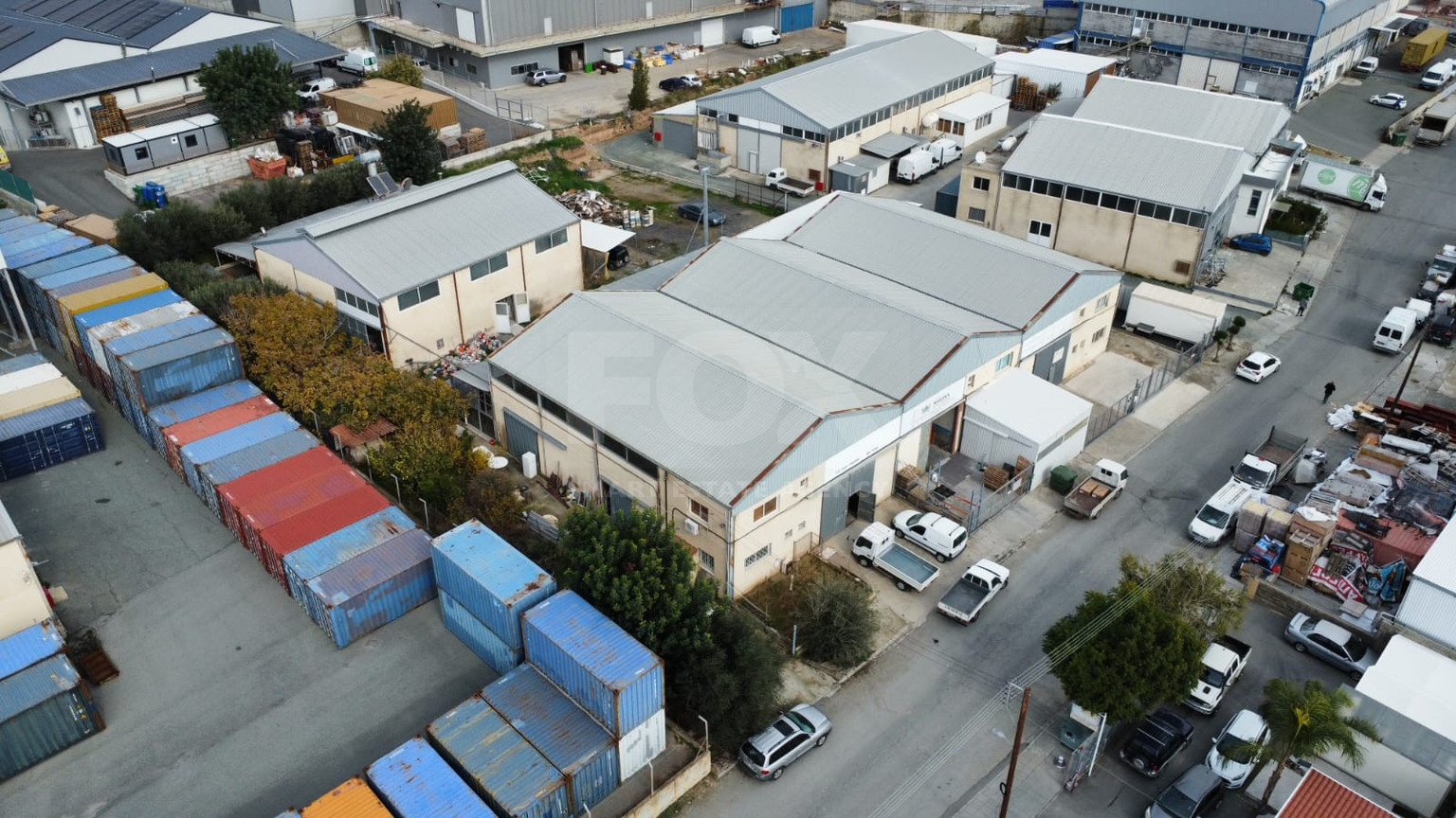Industrial Opportunity: Two Warehouses on 1,259 sq.m. Land for Sale in Ypsonas Industrial Area