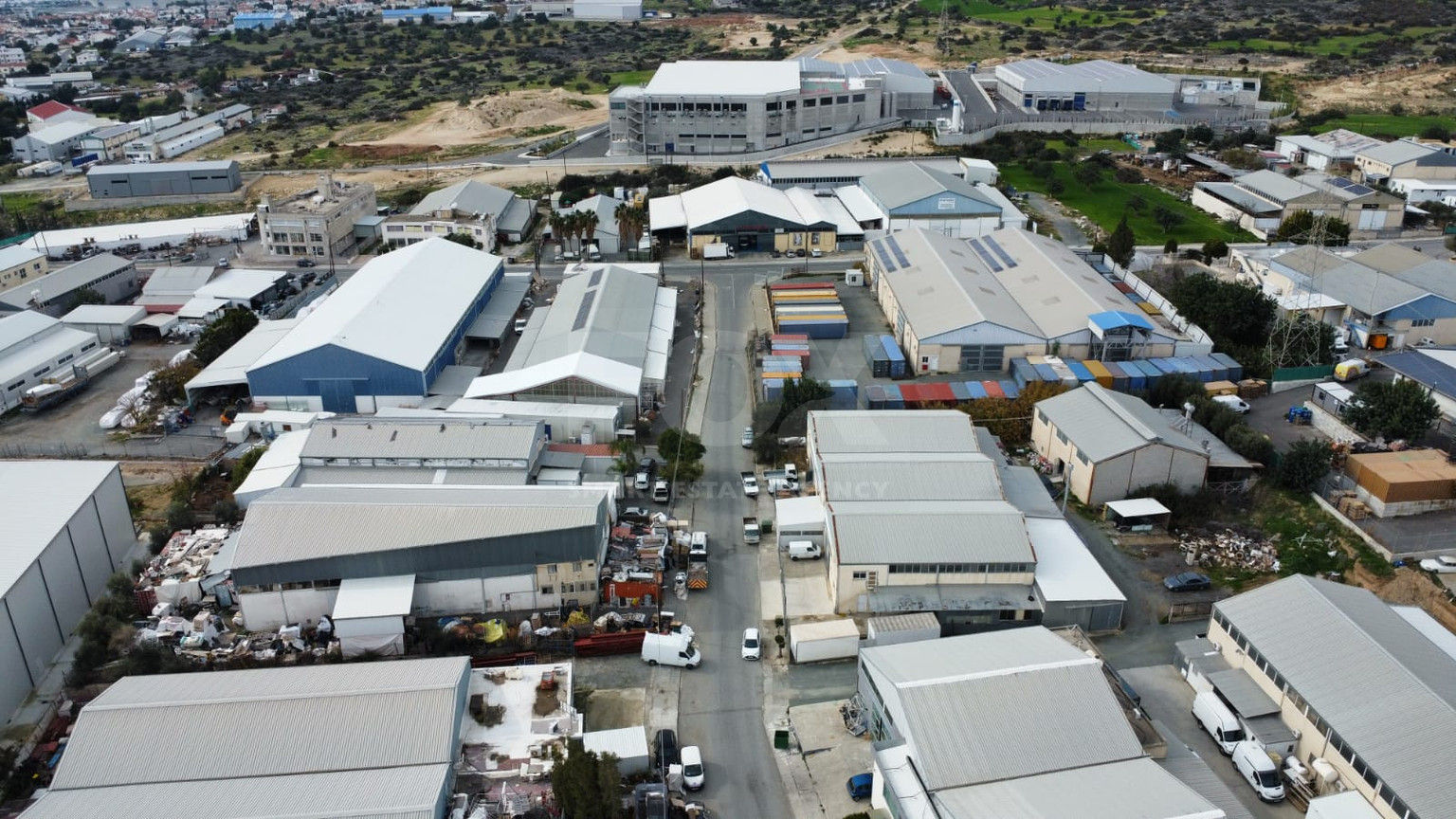 Industrial Opportunity: Two Warehouses on 1,259 sq.m. Land for Sale in Ypsonas Industrial Area