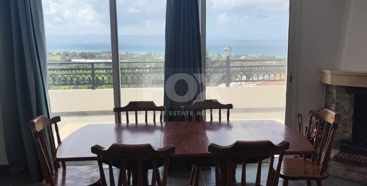 Four Bedroom House for rent with seaviews