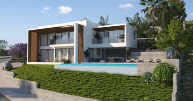 Spacious five Bedrooms Detached House for Sale with Pool and Stunning Mountain Views in Tsada, Paphos