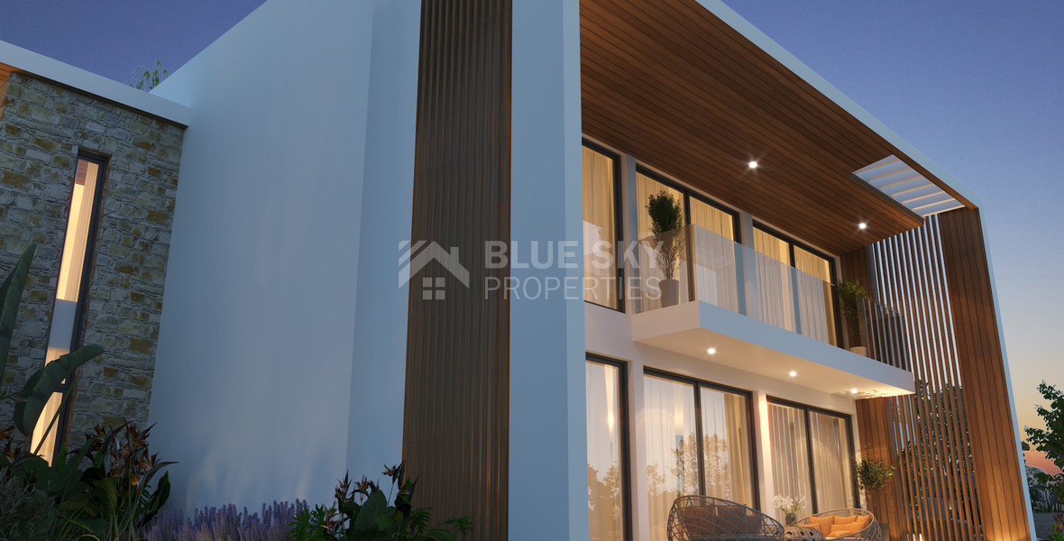 Spacious five Bedrooms Detached House for Sale with Pool and Stunning Mountain Views in Tsada, Paphos