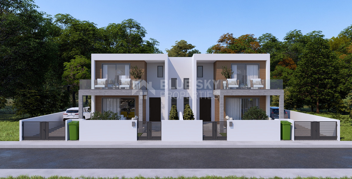Spacious 3-Bedroom Semi Detached House for Sale in Konia, Paphos