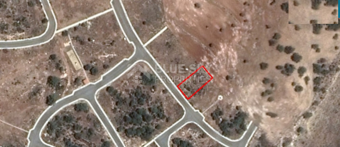 739 sqm Residential Plot for Sale In Pissouri Village – Limassol District