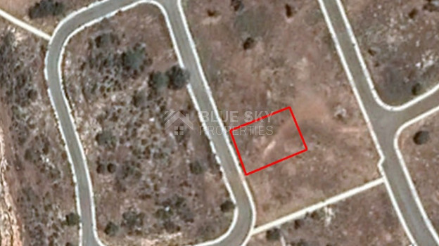 Large Residential Plot 823sqm For Sale in Pissouri, Limassol