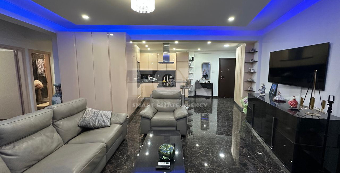 For Sale three-Bedroom Renovated Apartment with Sea View in Potamos Germasogeias, Limassol