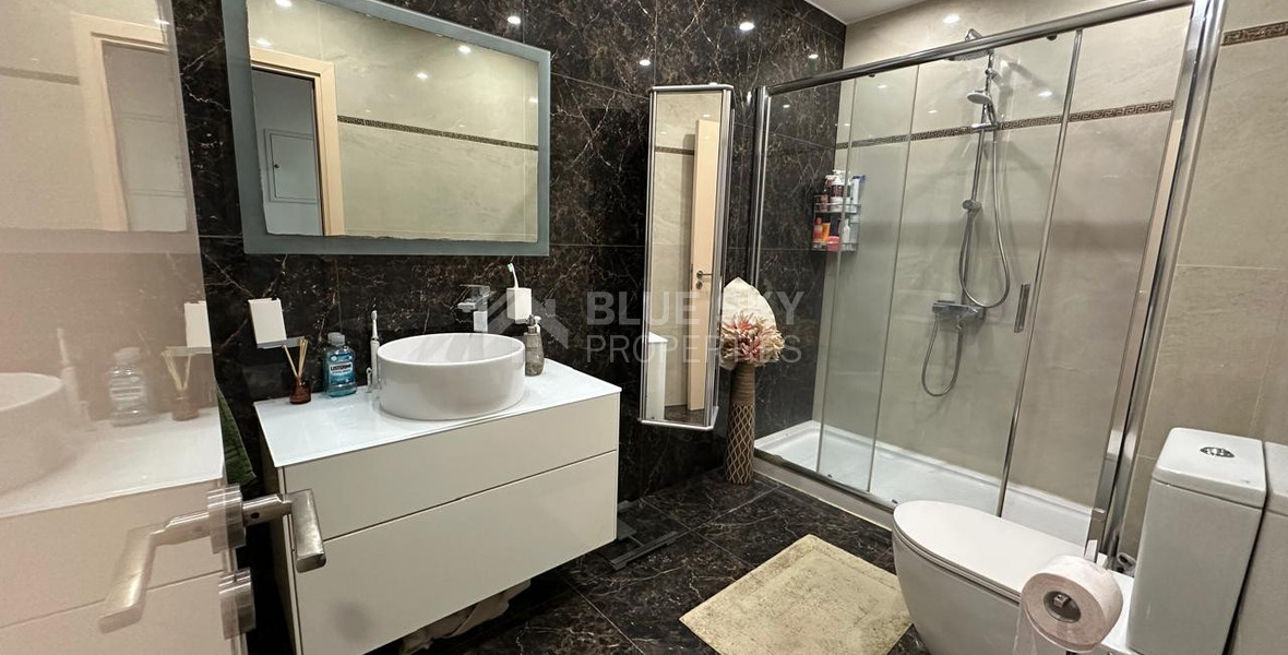 For Sale three-Bedroom Renovated Apartment with Sea View in Potamos Germasogeias, Limassol