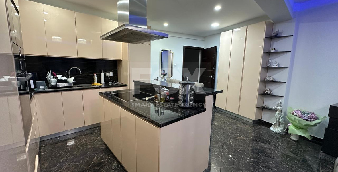 For Sale three-Bedroom Renovated Apartment with Sea View in Potamos Germasogeias, Limassol