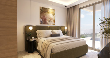 For sale Two Bedroom Apartment with common roof garden & pool in Omonoia