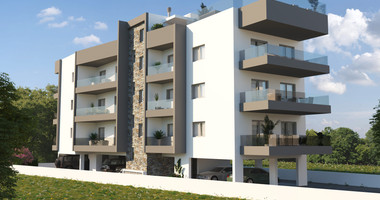 For sale One Bedroom Apartment with common roof garden & pool in Omonoia